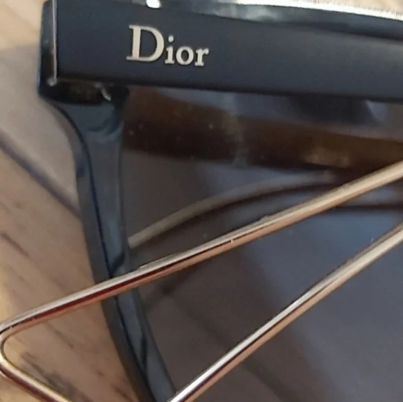 Dior Black and Gold Oversized Sunglasses - Picture 12 of 13